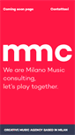Mobile Screenshot of milanomusicconsulting.com